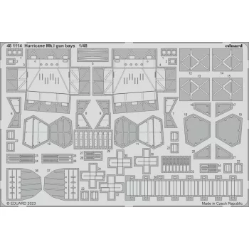 Eduard - Hurricane Mk.I gun bays 1/48 HOBBY BOSS