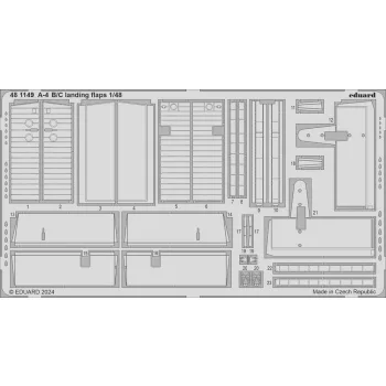 Eduard - A-4B/C landing flaps