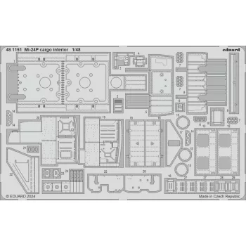 Eduard - Mi-24P cargo interior
