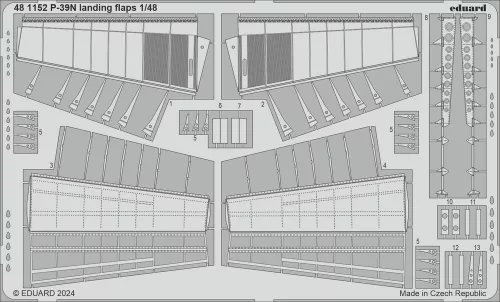 Eduard - P-39N landing flaps