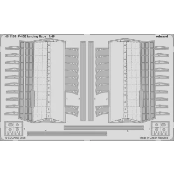 Eduard - P-40E landing flaps  EDUARD
