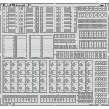 Eduard - B-24D bomb racks  HOBBY BOSS