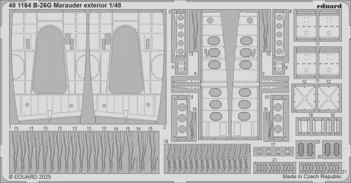 Eduard - B-26G Marauder exterior  ICM
