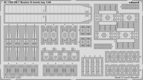 Eduard - DB-7 Boston III bomb bay  HKM