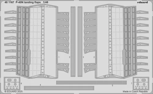 Eduard - P-40N landing flaps  EDUARD