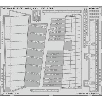 Eduard - Do 217K landing flaps  ICM
