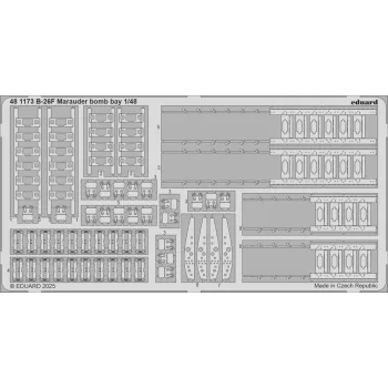 Eduard - B-26F Marauder bomb bay  ICM