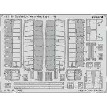 Eduard - Spitfire Mk.IXe landing flaps for Airfix