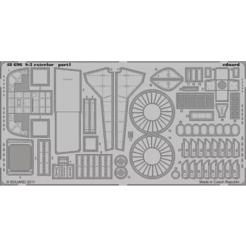Eduard - S-3 exterior for Italeri