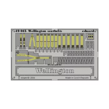Eduard - Wellington seatbelts for Trumpeter