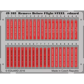 Eduard - Remove Before Flight STEEL