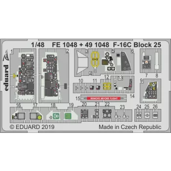 Eduard - F-16C Block 25 for Tamiya
