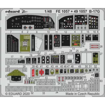 Eduard - B-17G cockpit for HKM