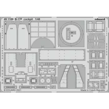 Eduard - B-17F cockpit for HKM