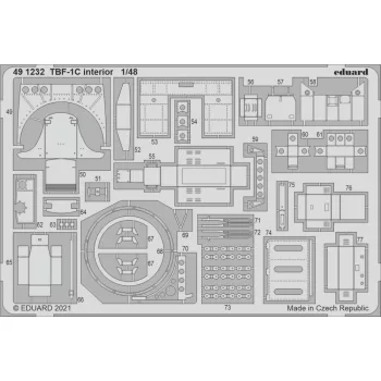 Eduard - Tbf-1C Interior, For Academy