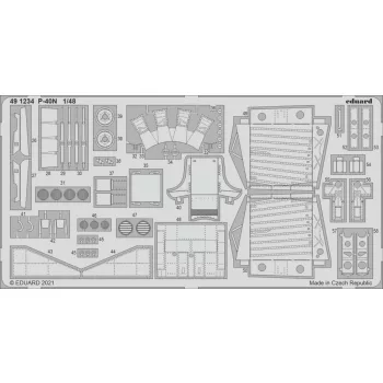 Eduard - P-40N, For Academy