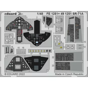 Eduard - Sr-71A Interior For Revell