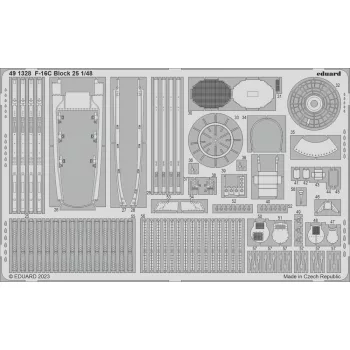 Eduard - F-16C Block 25 1/48 for KINETIC