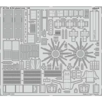 Eduard - B-25J glazed nose 1/48 HKM