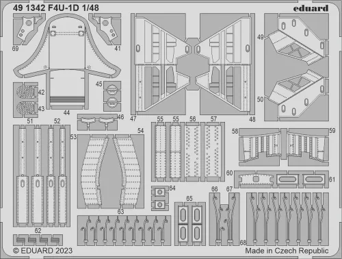 Eduard - F4U-1D 1/48 HOBBY BOSS