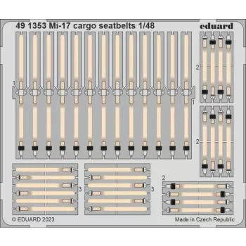 Eduard - Mi-17 cargo seatbelts 1/48 AMK