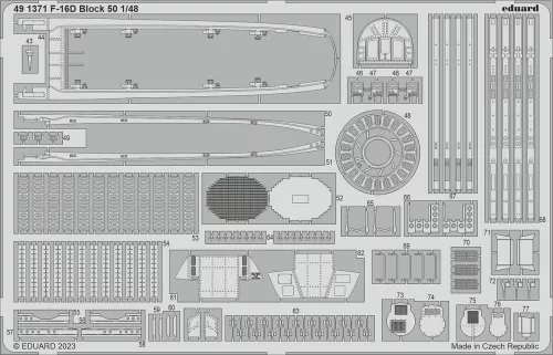 Eduard - F-16D Block 50 1/48 KINETIC
