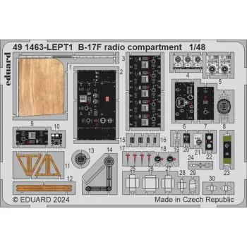 Eduard - B-17F cockpit 1/48