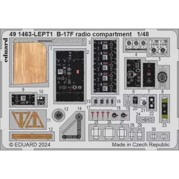 Eduard - B-17F radio compartment 1/48