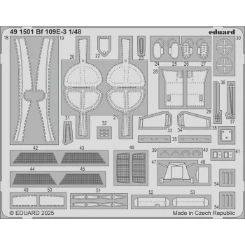 Eduard - Bf 109E-3  HOBBY BOSS