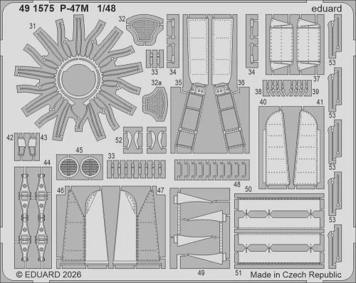 Eduard - P-47M for Miniart