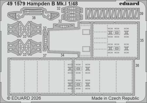 Eduard - Hampden B Mk.I for ICM