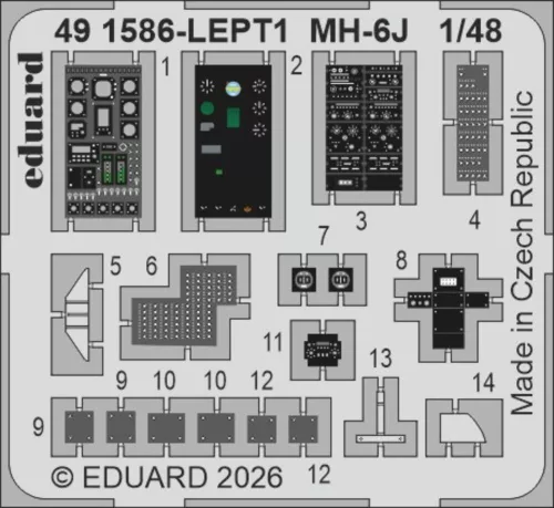 Eduard - MH-6J for ICM