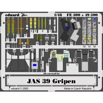 Eduard - JAS-39 Gripen for Italeri