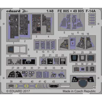 Eduard - F-14A interior for Tamiya