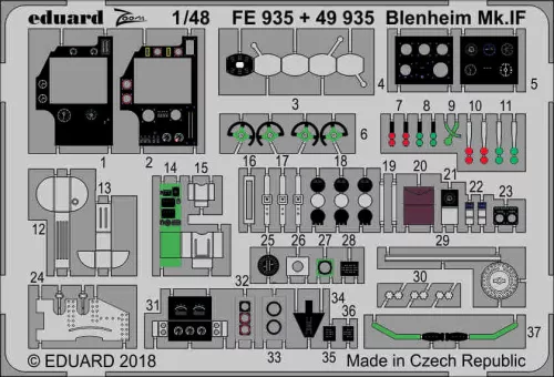 Eduard - Blenheim Mk.IF for Airfix