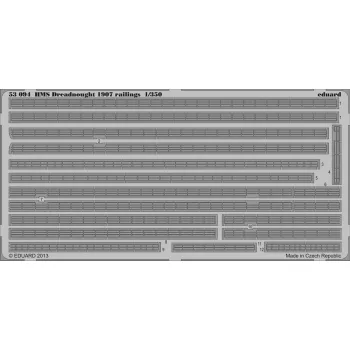 Eduard - HMS Dreadnought 1907 railings for Trump.