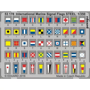 Eduard - International Marine Signal Flags STEEL