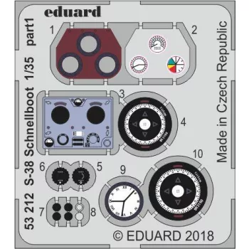 Eduard - S-38 Schnellboot for Italeri