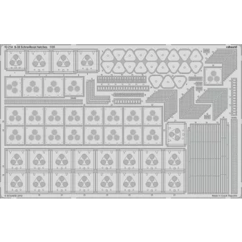 Eduard - S-38 Schnellboot hatches for Italeri