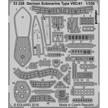 Eduard - German Submarine Type VIIC/41 for Revell