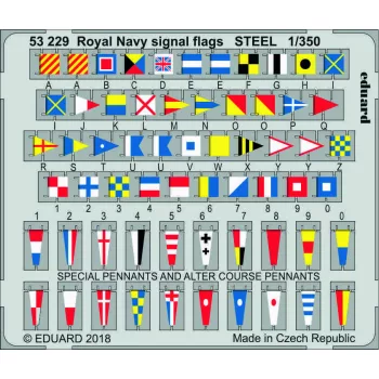 Eduard - Royal Navy signal flags STEEL