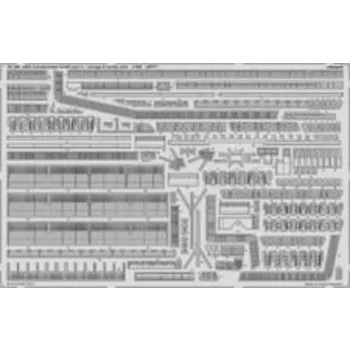   Eduard - USS Constellation CV-64 part 3 - railings & safety nets 1/350