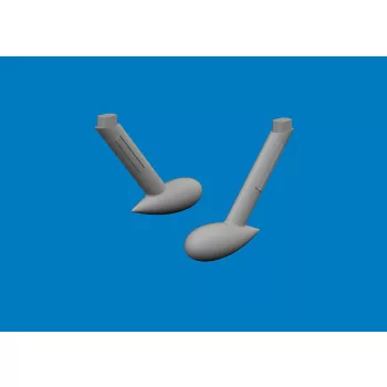 Eduard - Bf 109G balance weights PRINT for Airfix