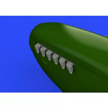 Eduard - Spirfire Mk.IX exhaust stack-fishtail for Revell