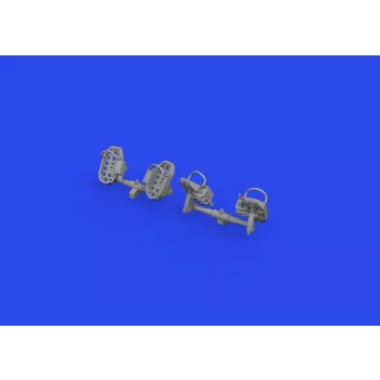 Eduard - Bf 109E rudder pedals late PRINT 1/32