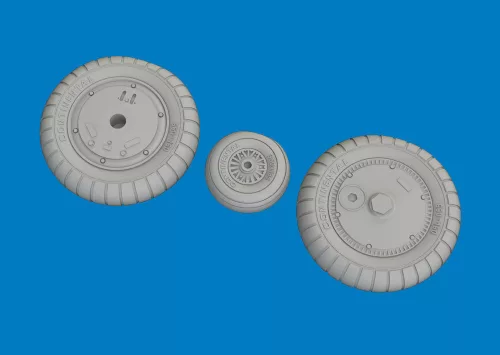 Eduard - Bf 109G-6 wheels for Revell