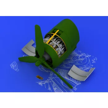Eduard - R-2800-10 engine for Eduard