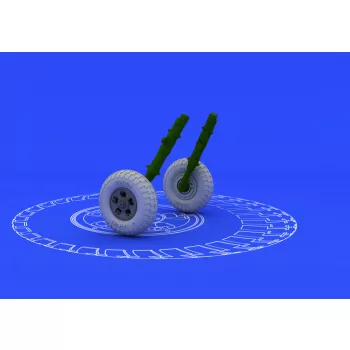 Eduard - Spitfire wheels - 5 spoke for Eduard