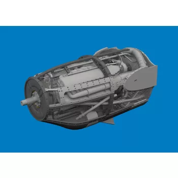 Eduard - P-38F/G right engine PRINT  TAMIYA