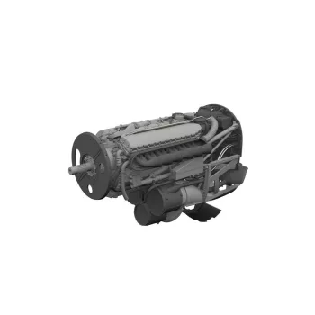 Eduard - P-40E engine PRINT  EDUARD